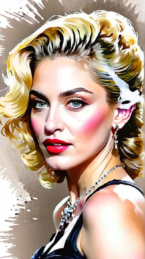 Madonna Watercolour