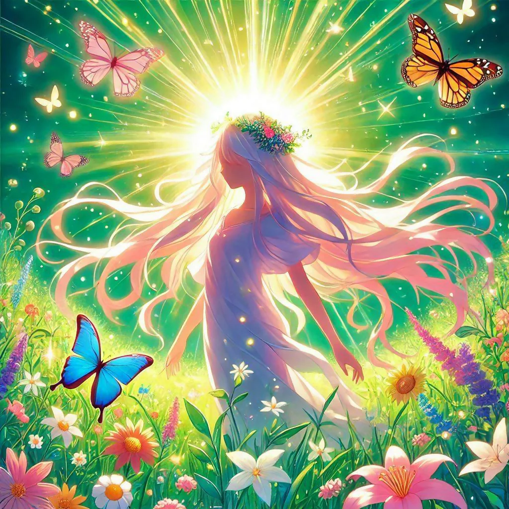 Magical Anime Girl Transformation
