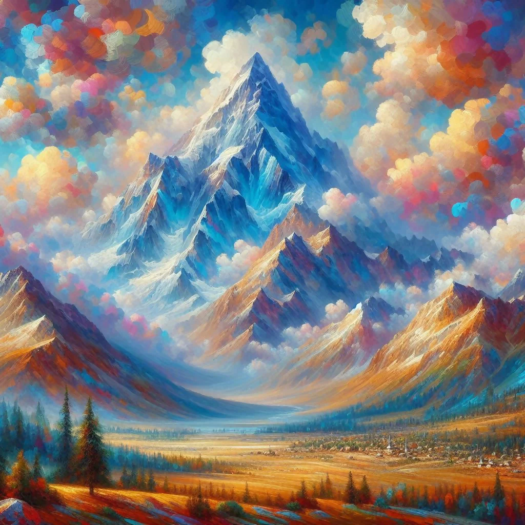 Majestic Mountain Serenity