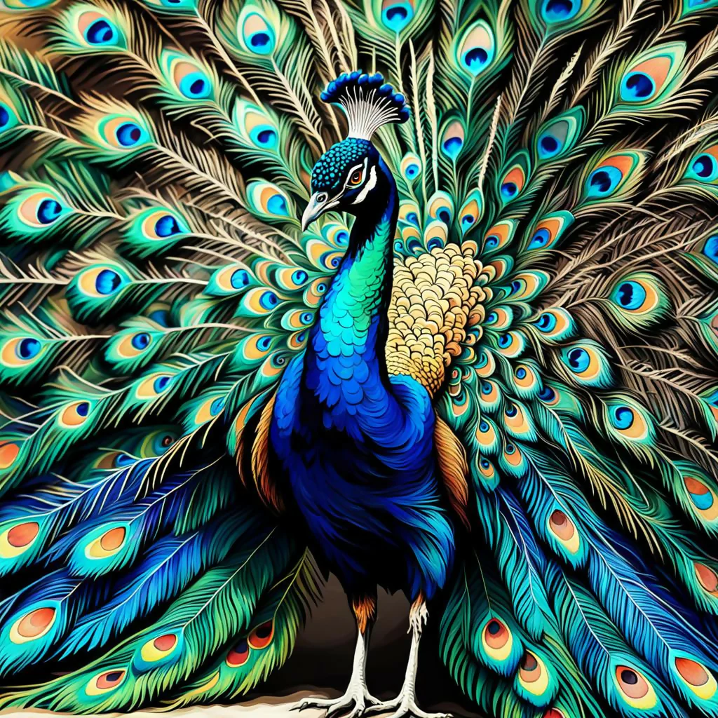 Majestic Peacock