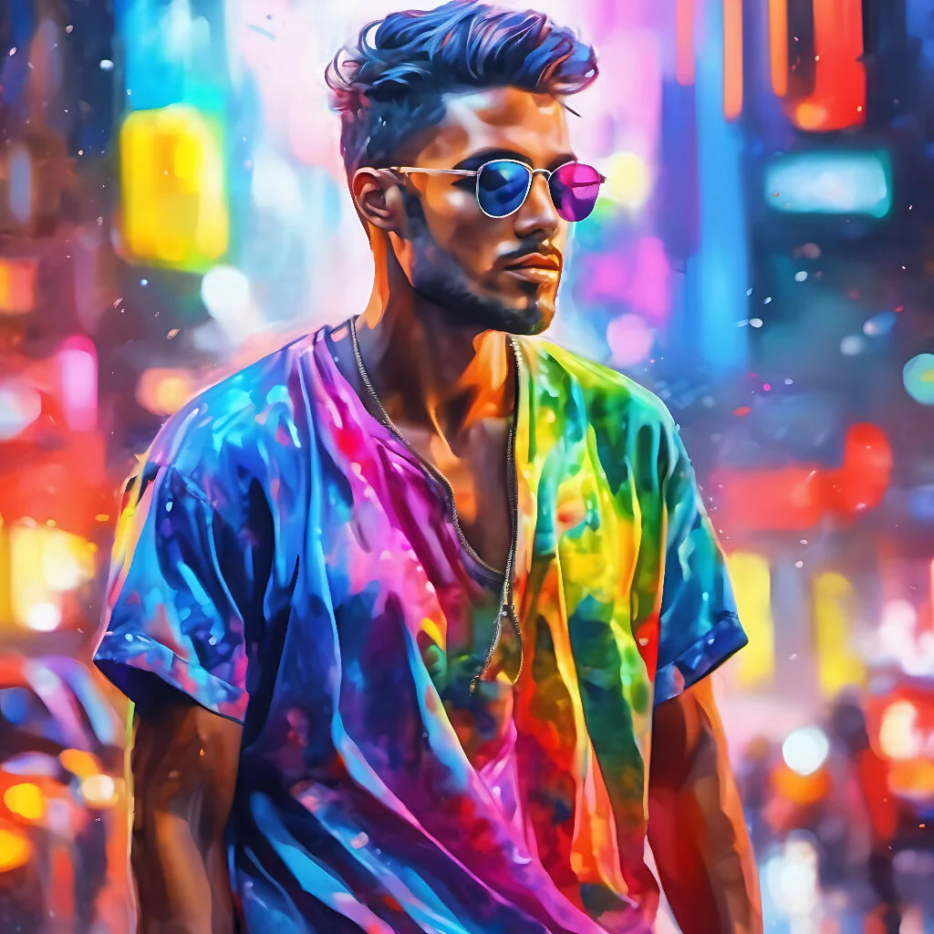 Man watercolor - Image 7