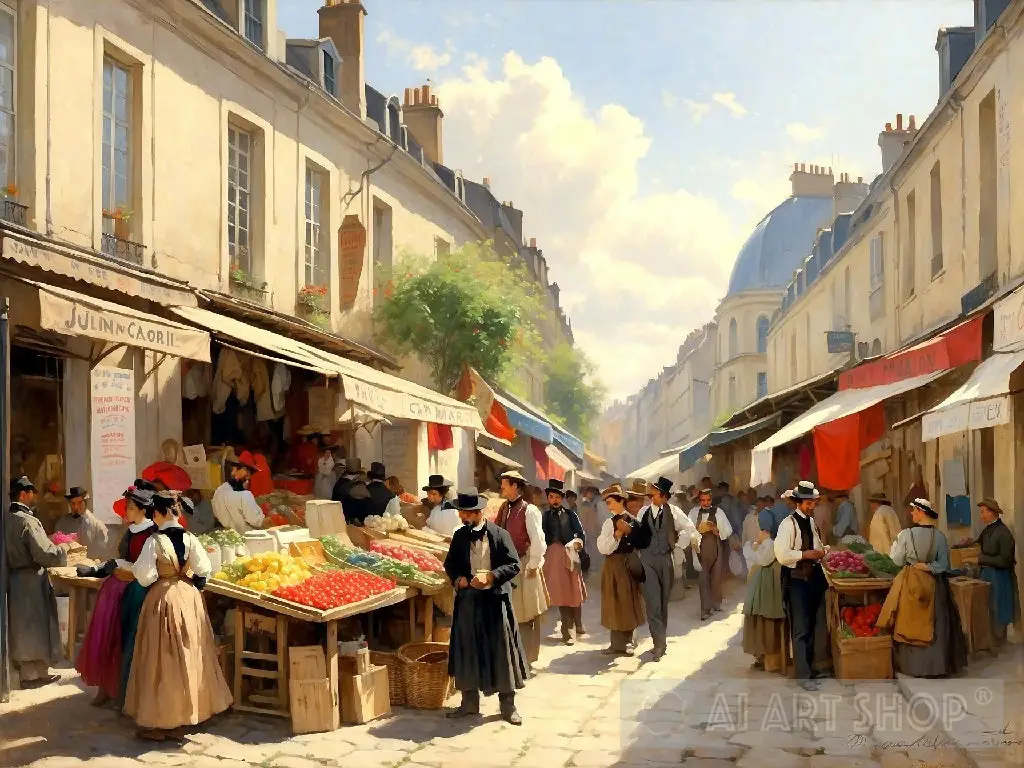 Market Day in Montmartre