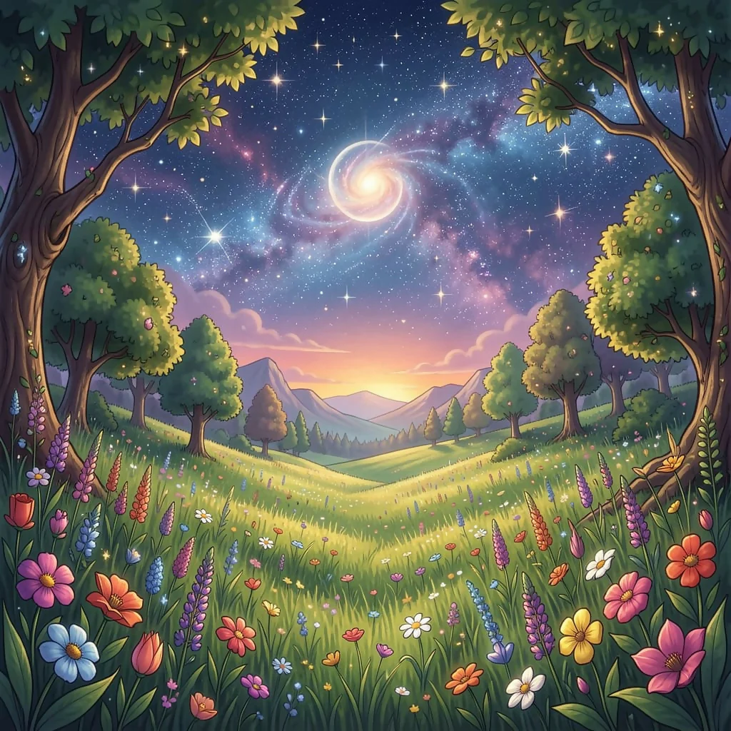 Meadow at the Edge of the Cosmos