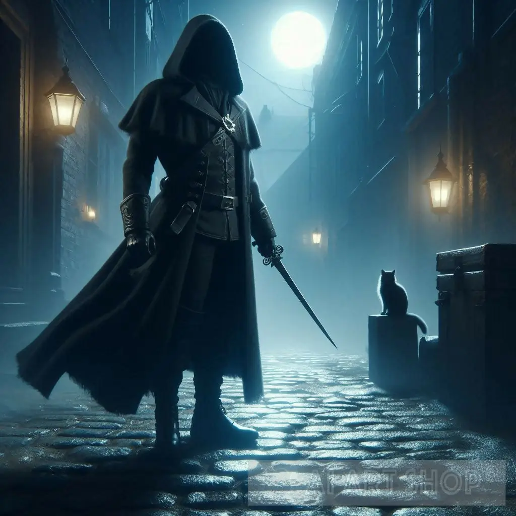 Medieval fantasy assassin #2