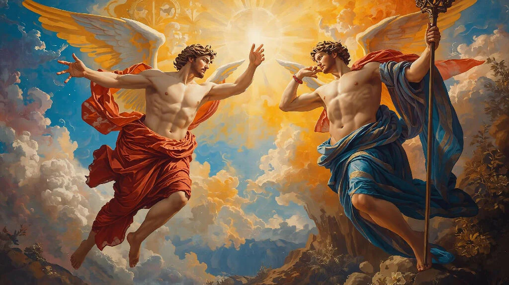 Mercury and Hermes