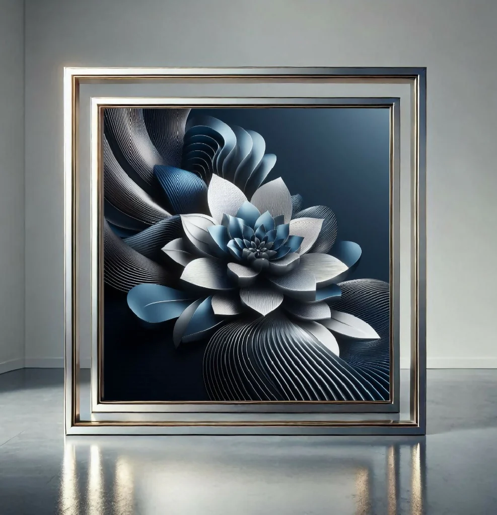 Metallische Blume - Image 2
