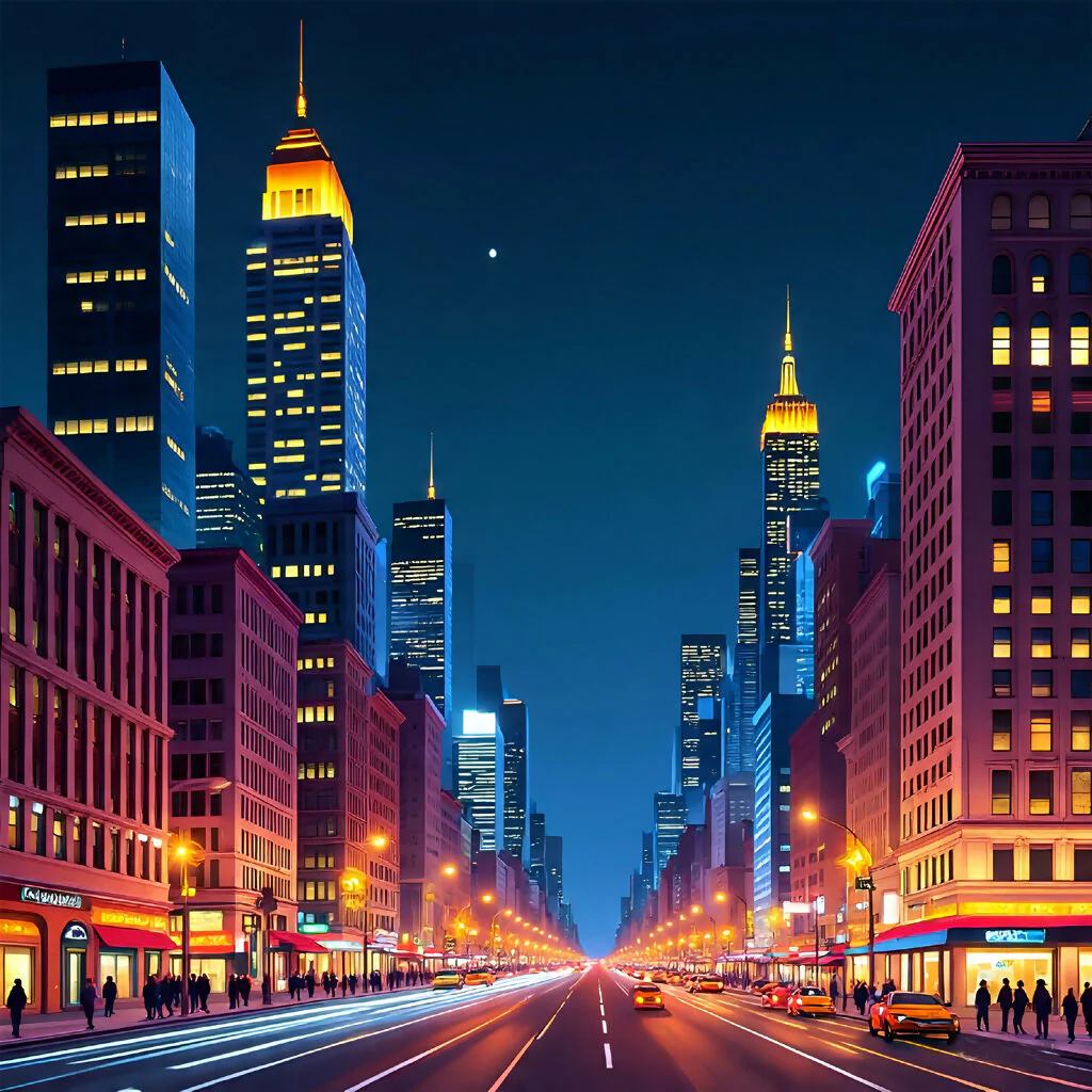 Midnight Radiance Avenue