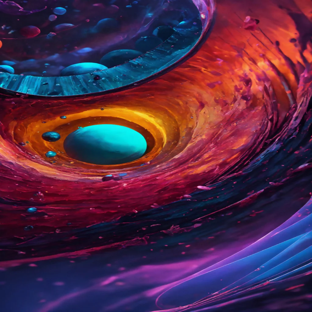 "Minimalist Abstract Color Landscape" - Image 2