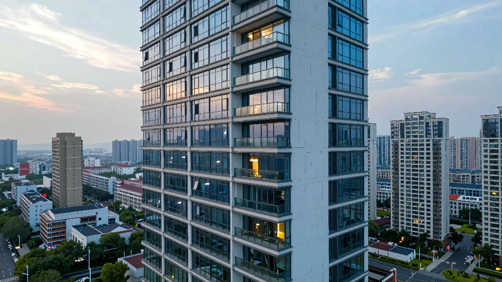 Modern Urban Skyscraper Twilight