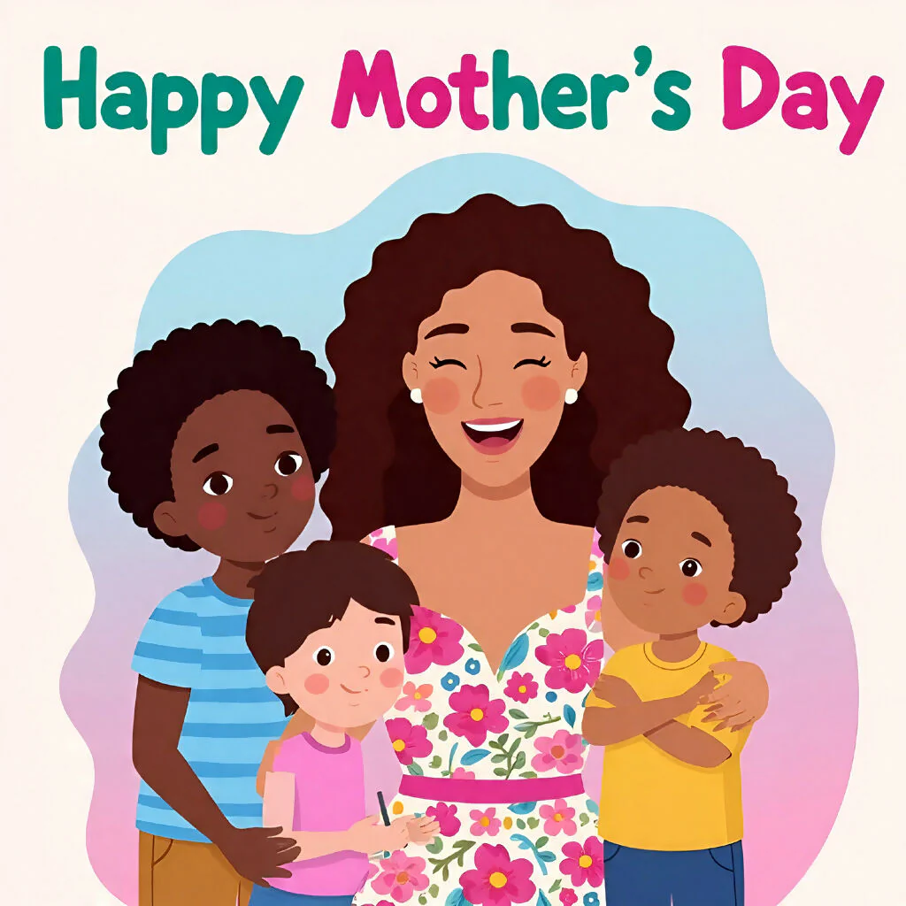 Mother’s Day Floral Embrace