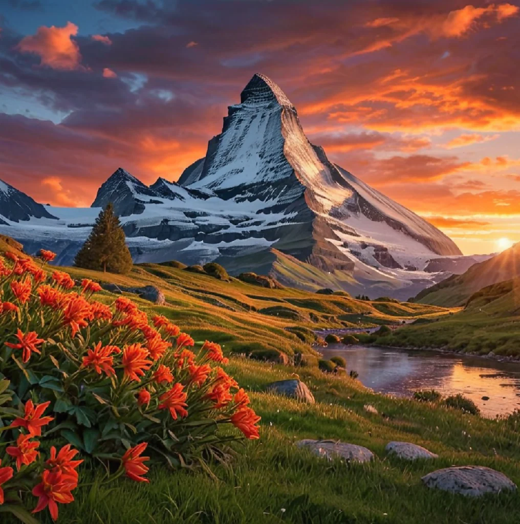 mountain landscape - Image 6