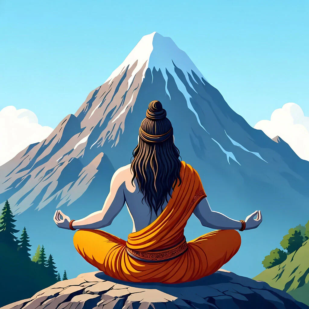 Mountain Meditation Serenity