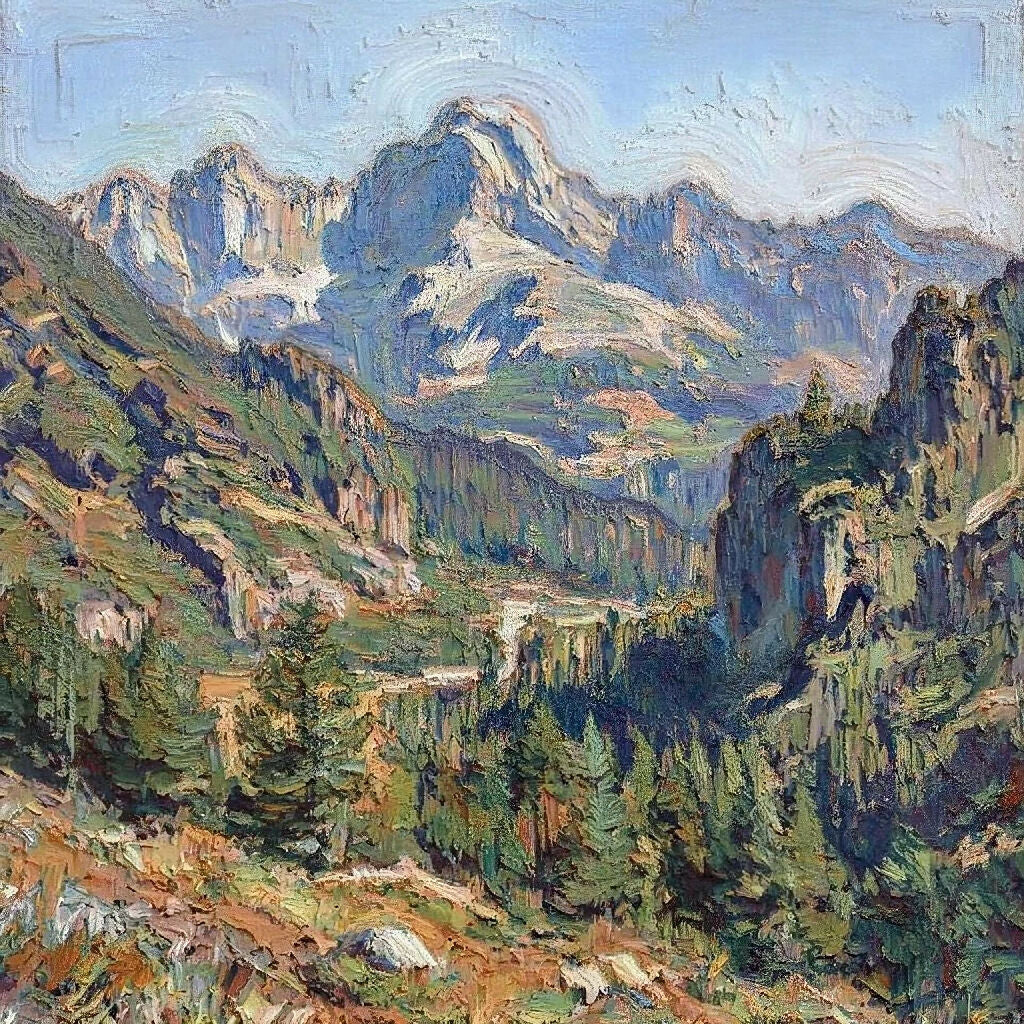 Mountains view in Australia