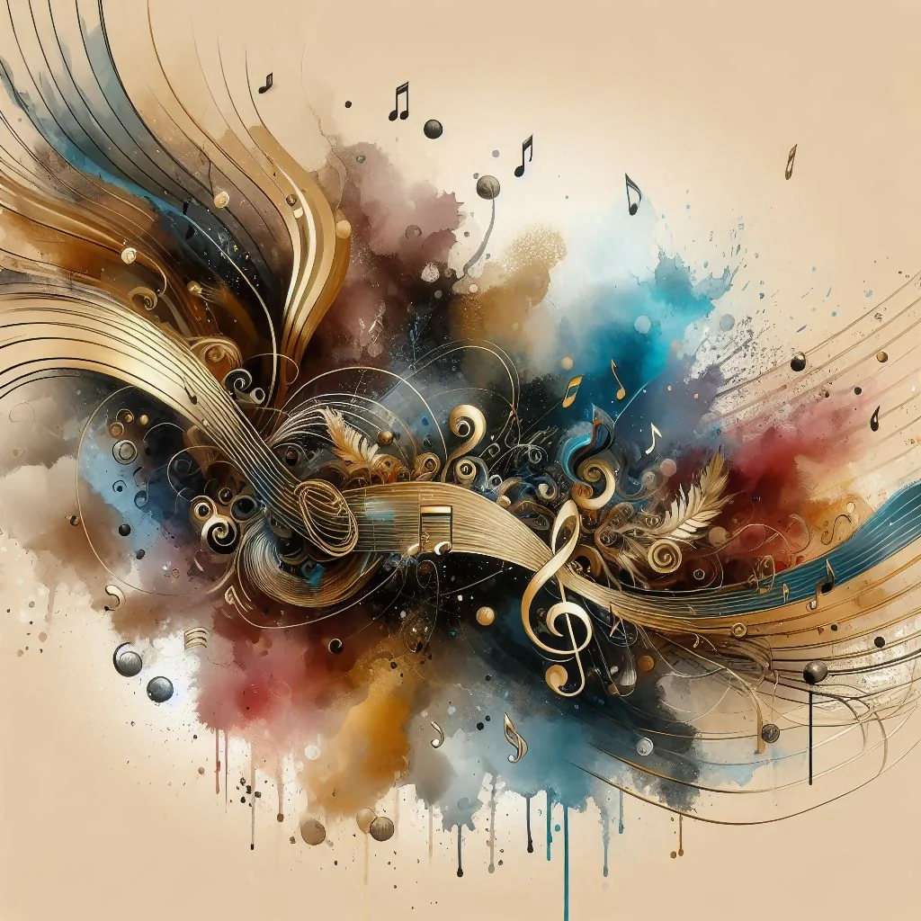 Musik Aquarell