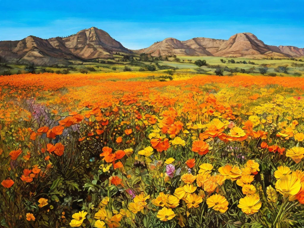 Namaqualand Flowers 3 - Image 3
