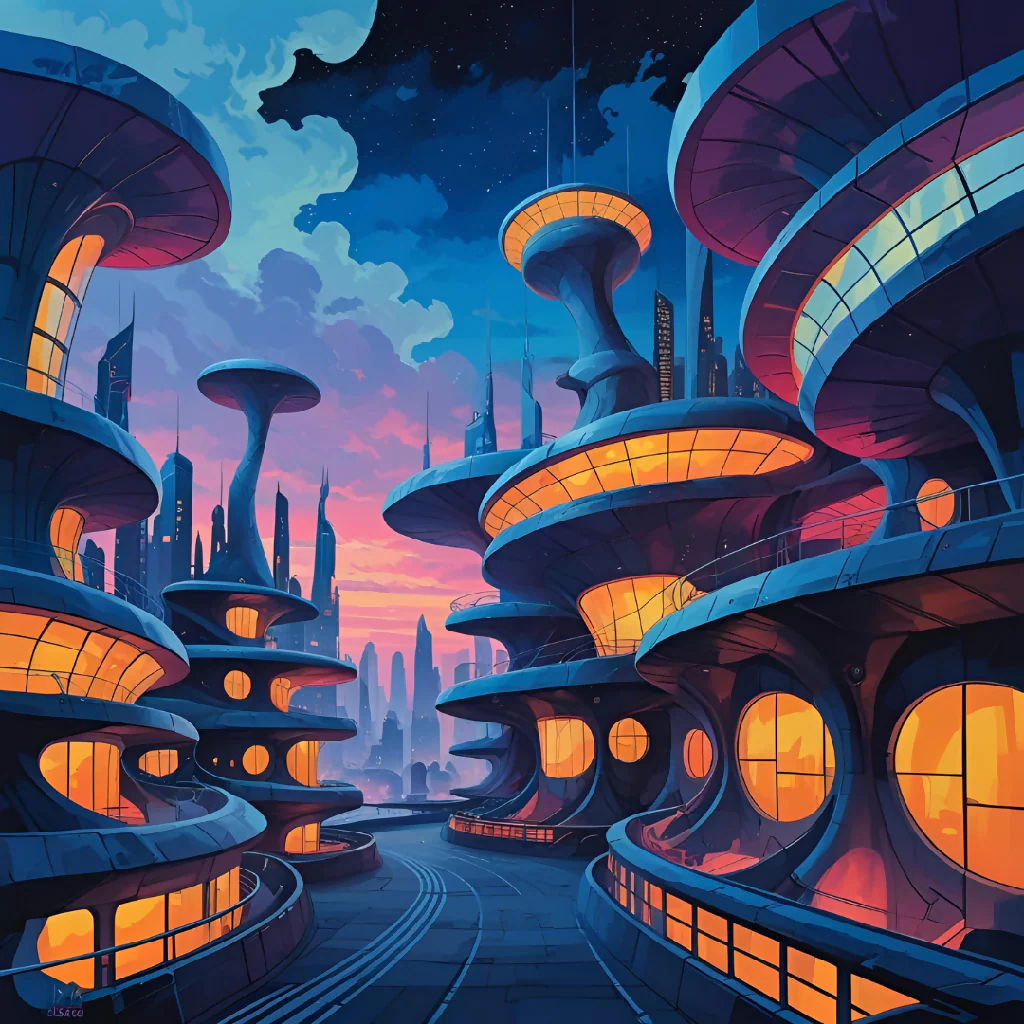 Neo-Retro Metropolis