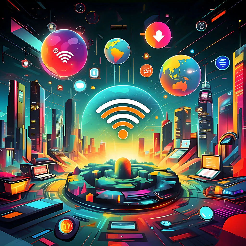 Neon Grid Metropolis