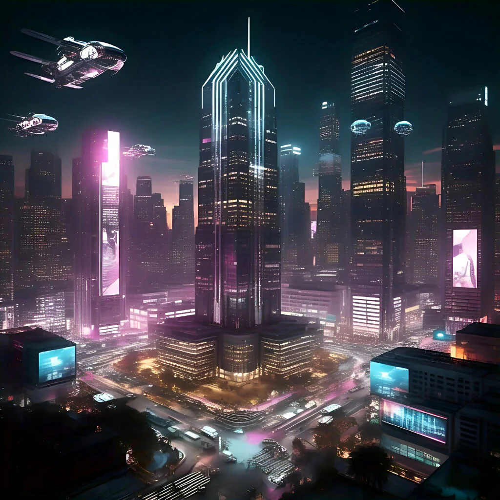 Neon Heights: Cyberpunk City Dreams