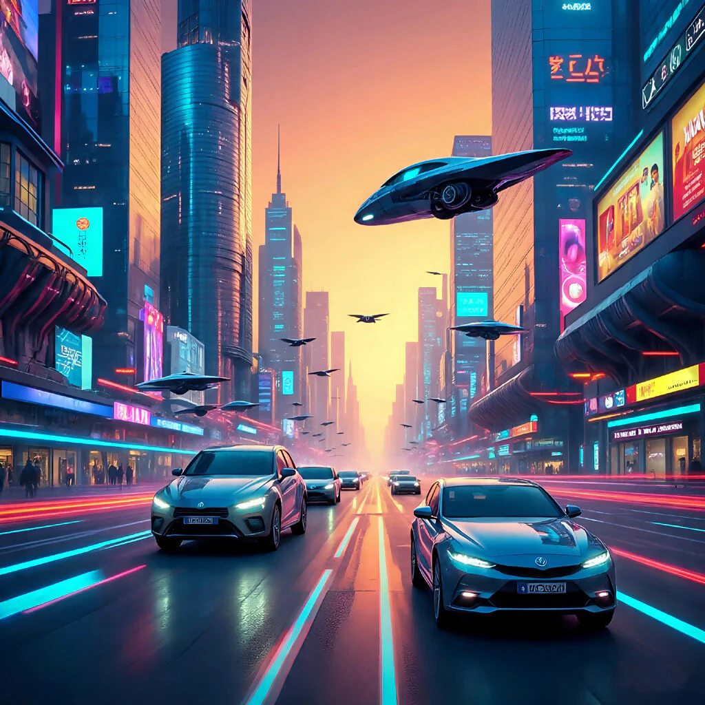Neon Horizon Metropolis