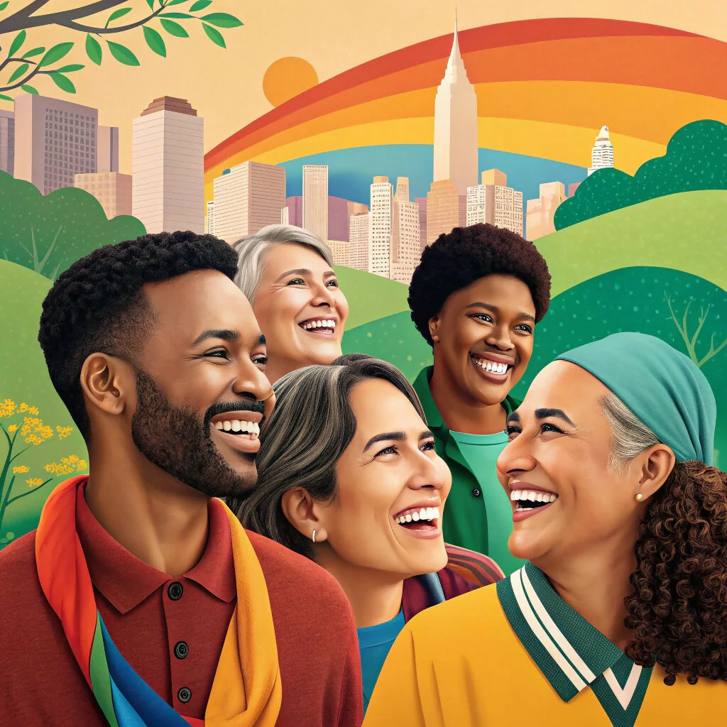 New York Community in Color