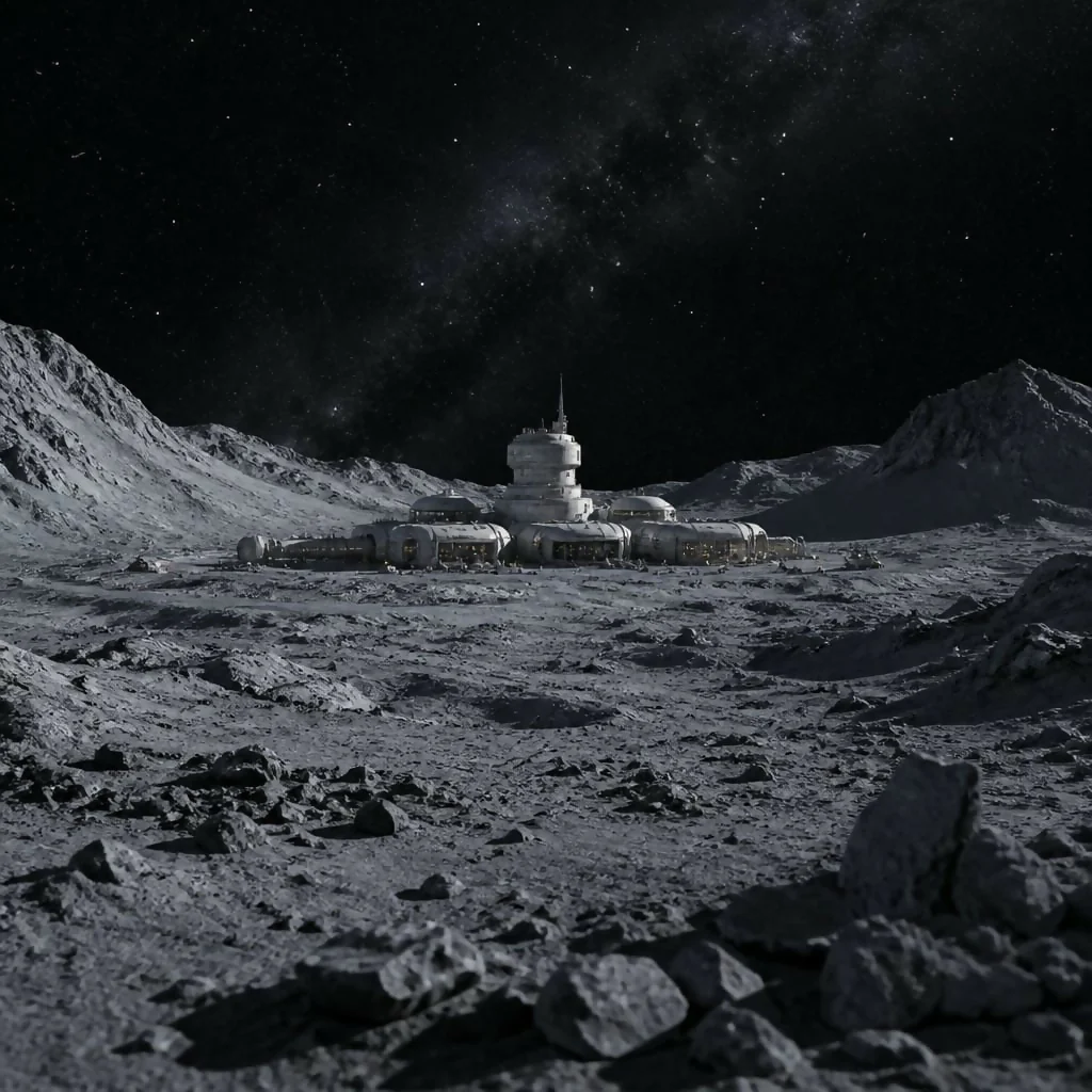 Outpost on the Silent Moon