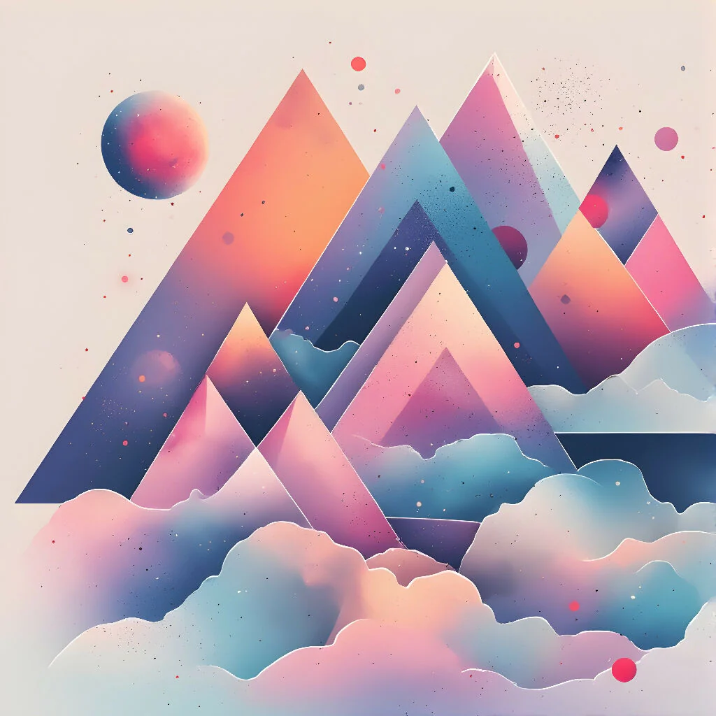 Pastel Peaks and Planetary Drift