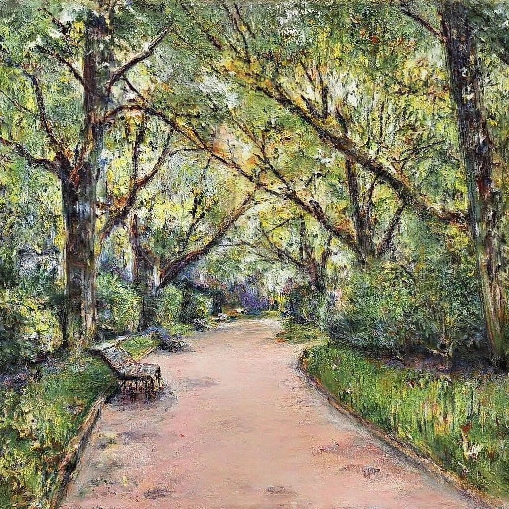 Path in the park for introverts
