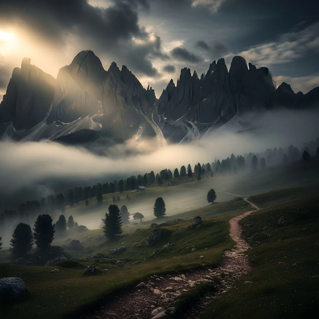 Path to the Misty Peaks