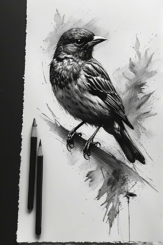 Pencil Sparrow - Image 5