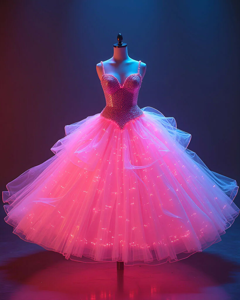 Pink dress