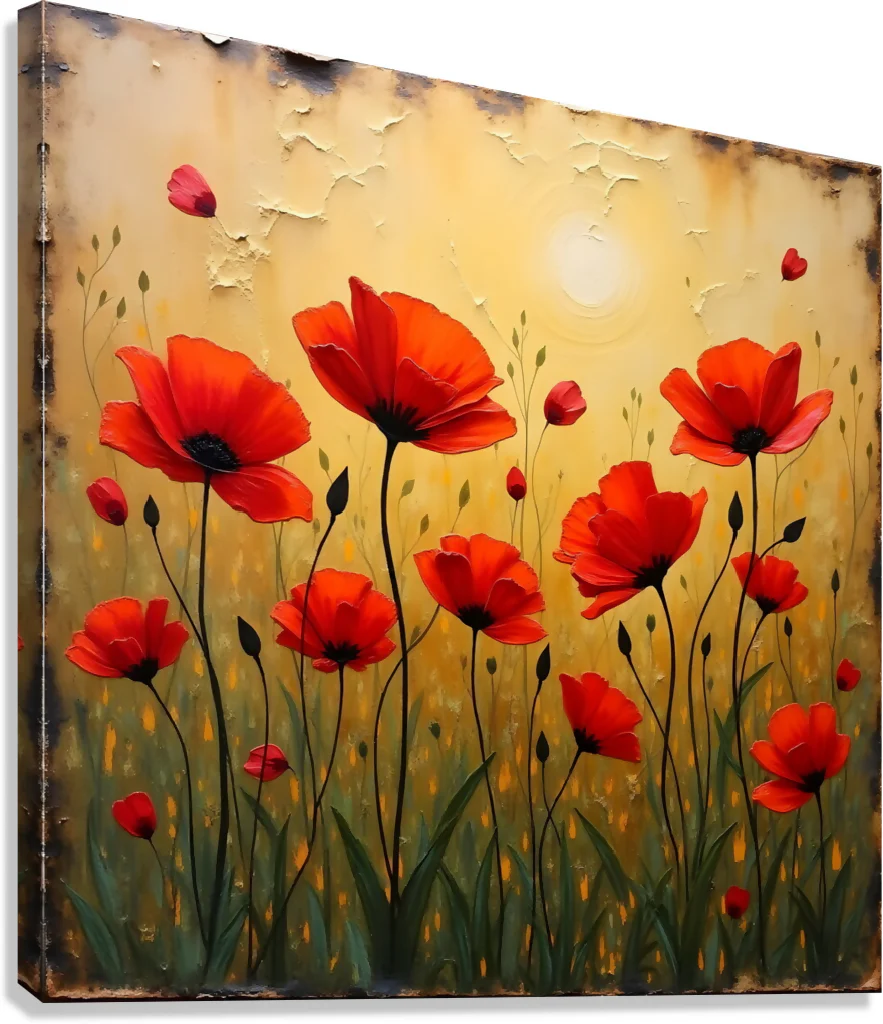 Poppy Flower Field - Image 4