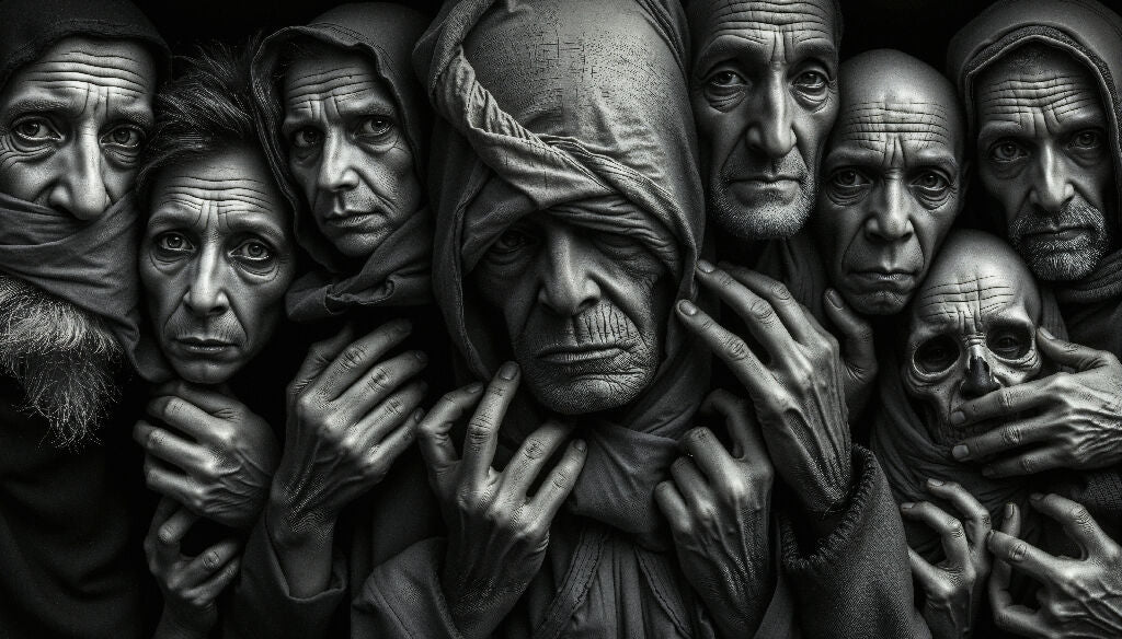 Portrait of Elderly Faces