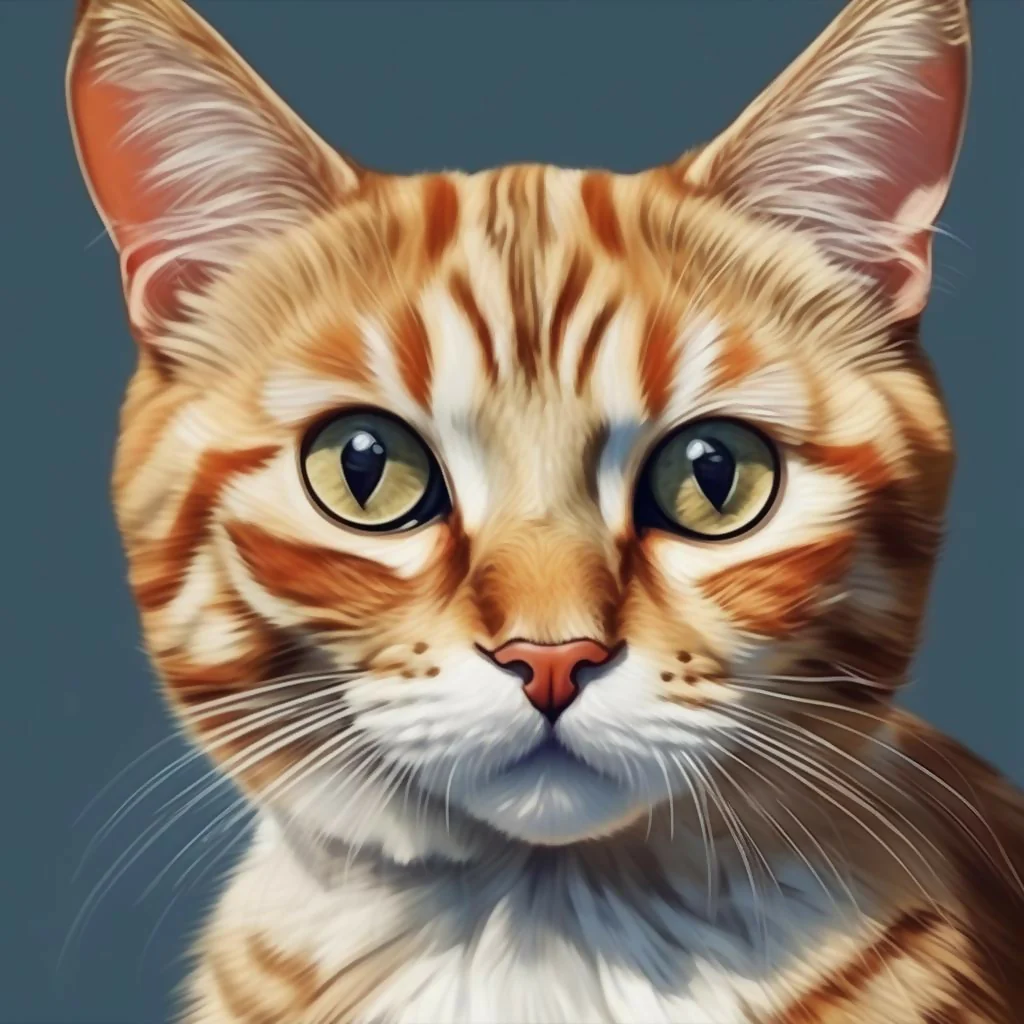 Potrait of a cat