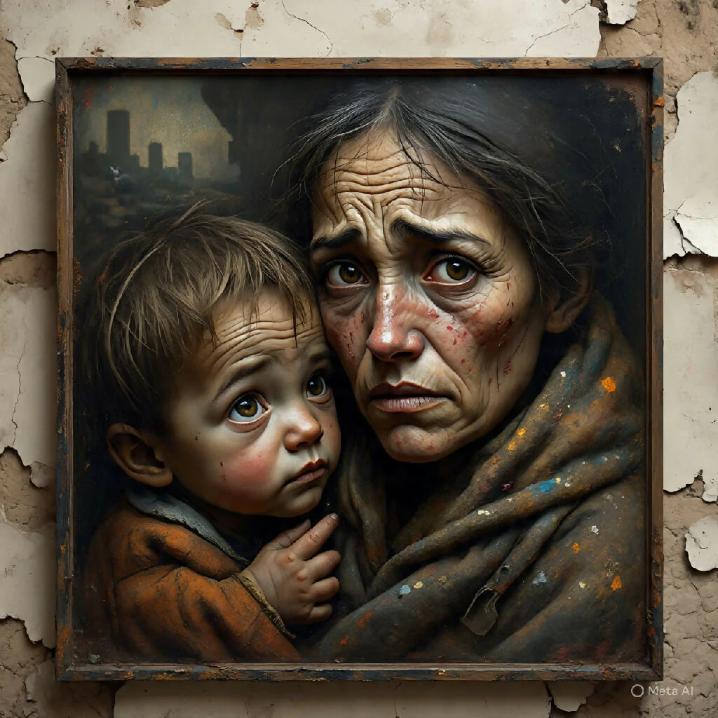 Poverty, the painful art