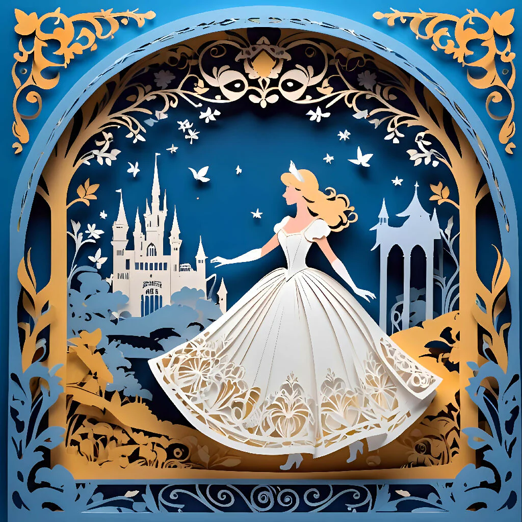 Princess Paper Art Ar1