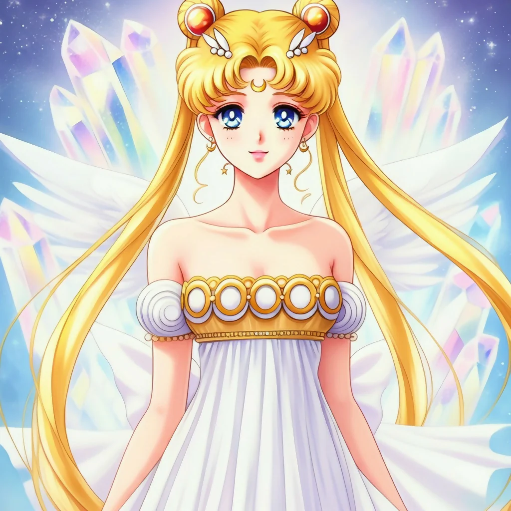 Princess Serenity Google AI Fanart