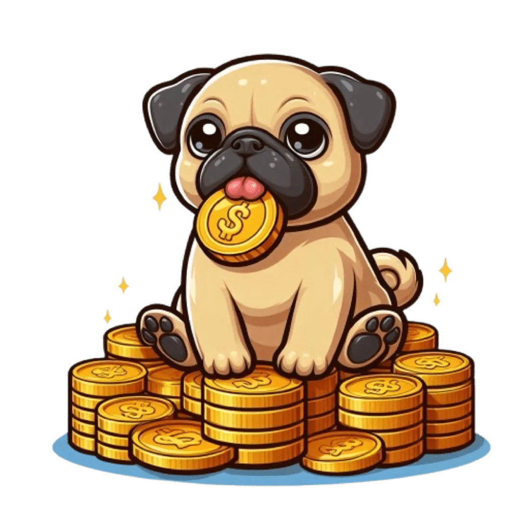 Pug and money