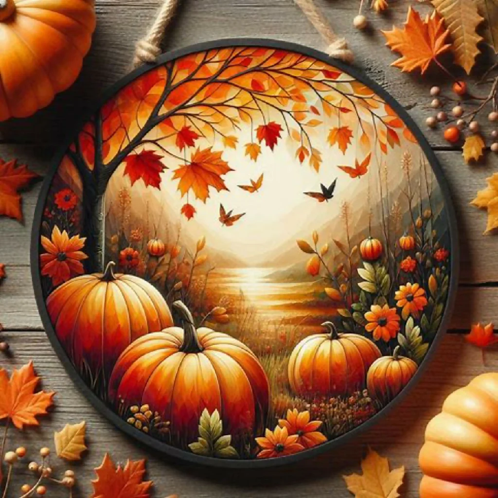 Pumpkins and Autumn Leaves #1 - Image 10