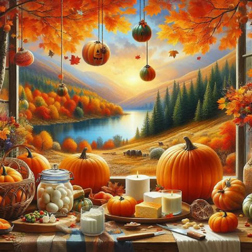 Pumpkins and Autumn Leaves #1 - Image 9