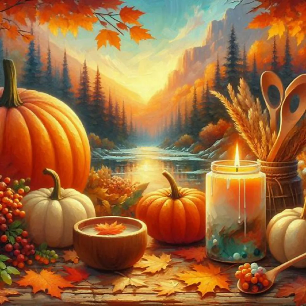 Pumpkins and Autumn Leaves - Image 10