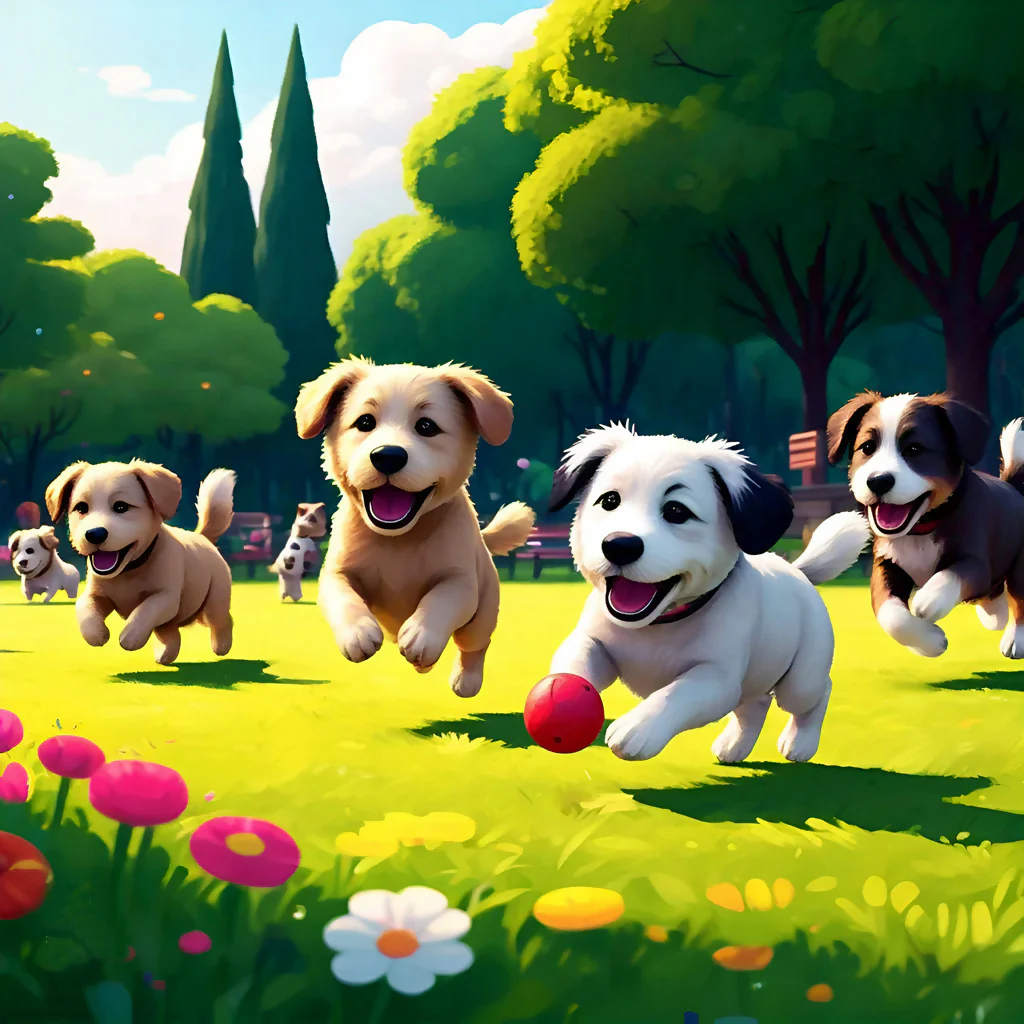Puppy Playtime Paradise