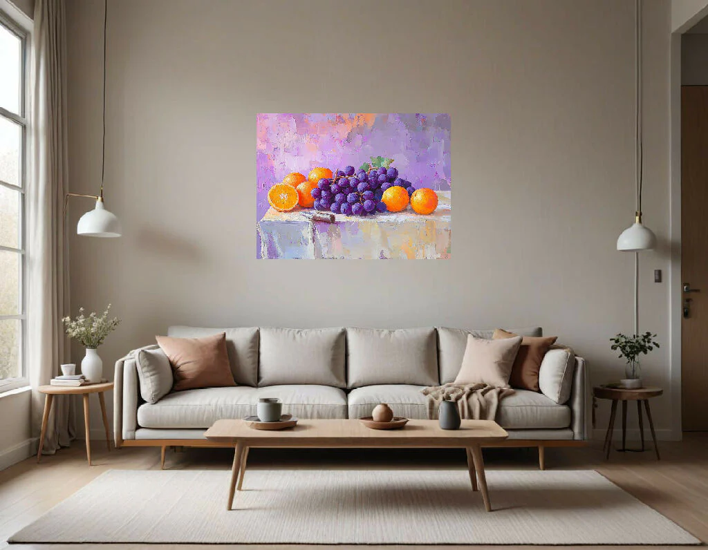 Purple Grapes and Oranges - Image 2