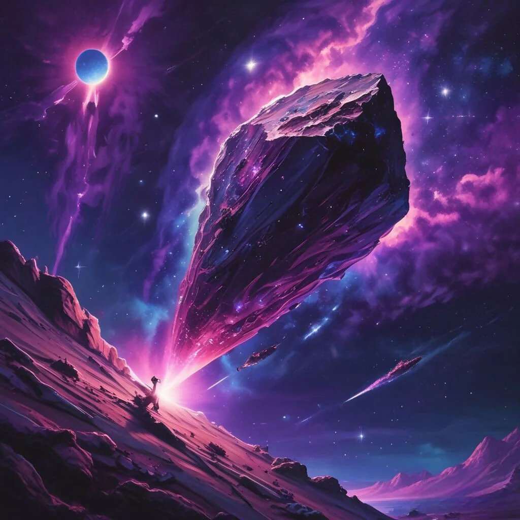 Purple stone