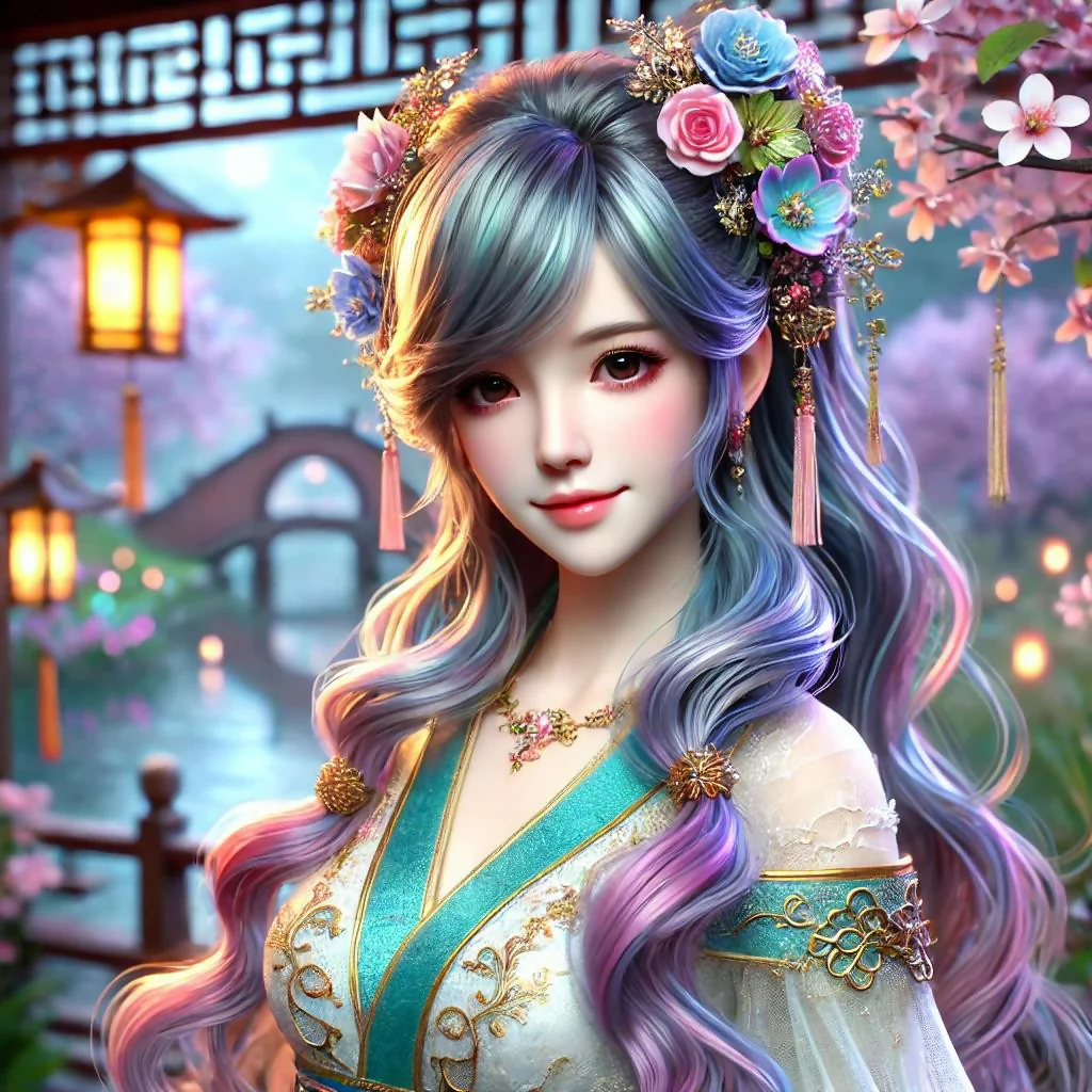 Radiant elegance 3D inspired illustration styles. - Image 2