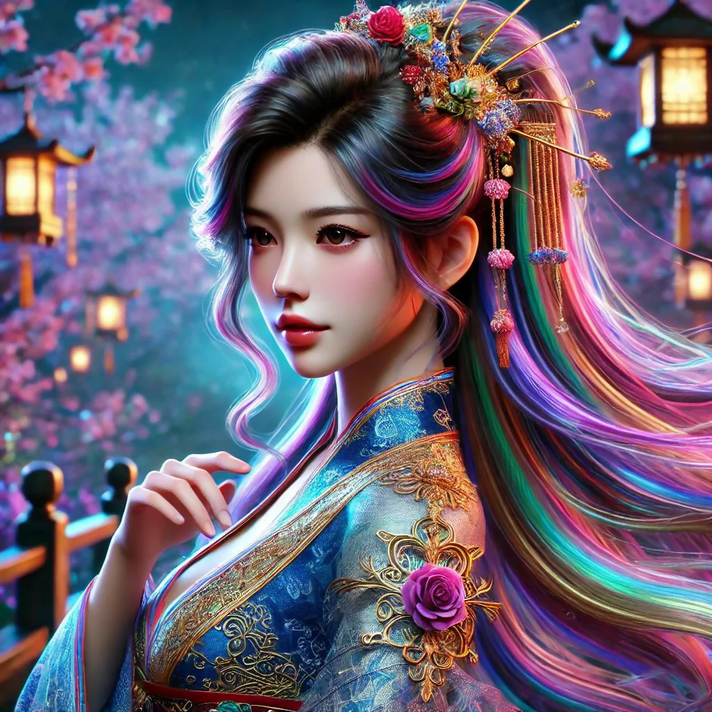 Radiant elegance 3D inspired illustration styles. - Image 3