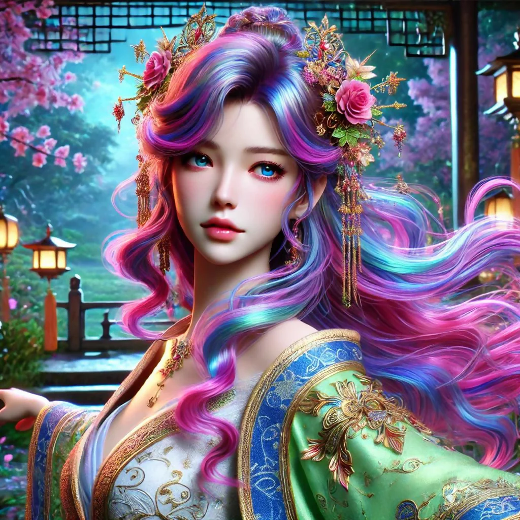 Radiant elegance 3D inspired illustration styles. - Image 4
