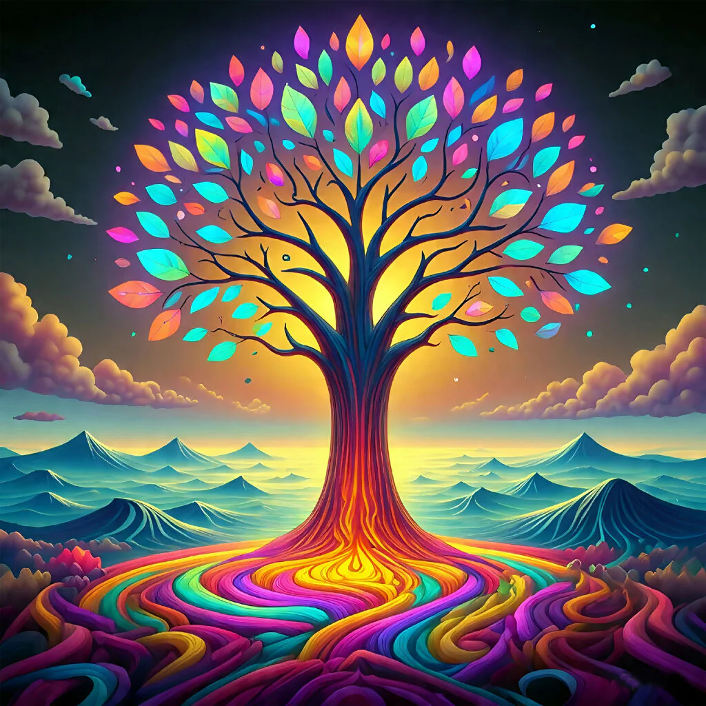 Radiant Tree of Life Energy