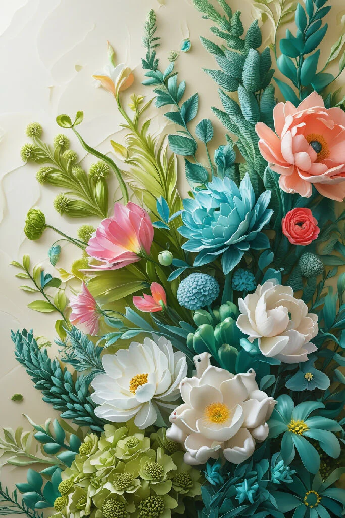 REALISTIC FLORAL ART