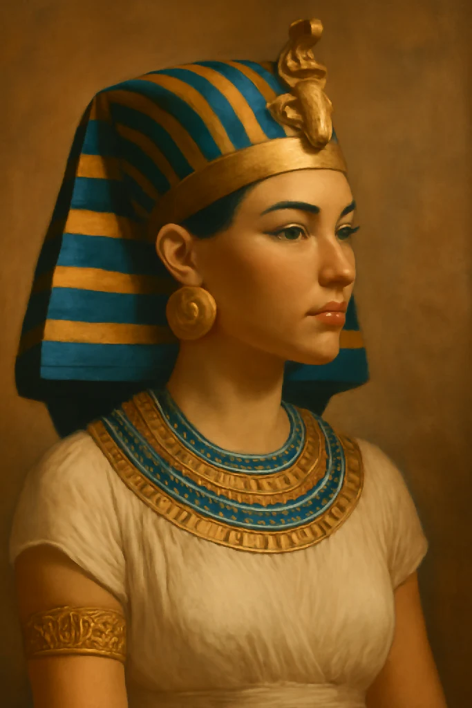 Regal Egyptian Queen Portrait