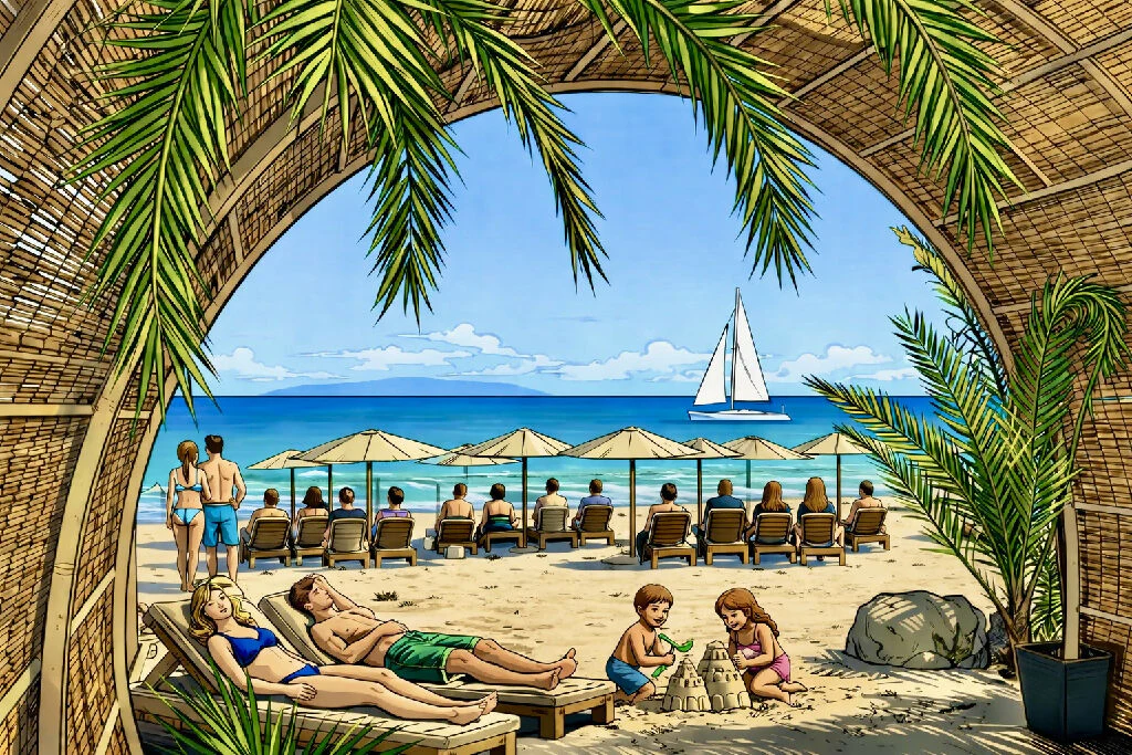 Relaxing Day at the Beach